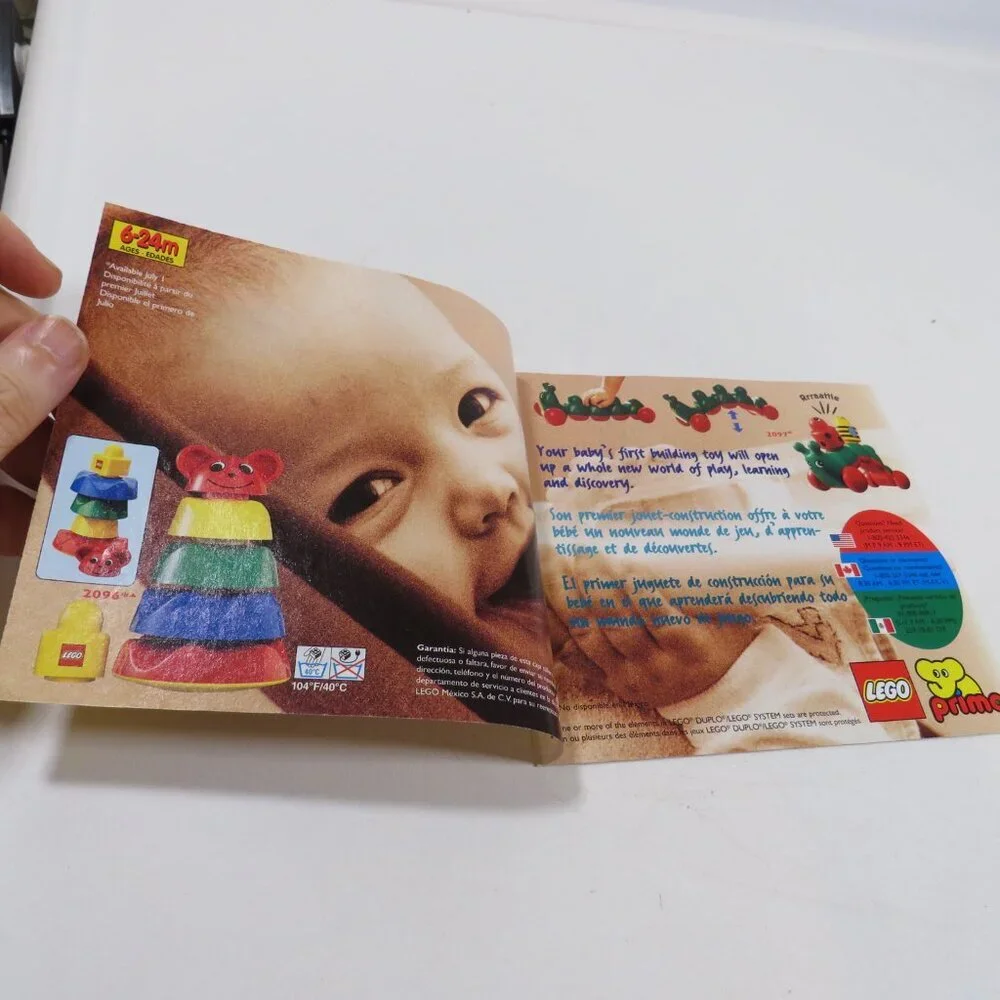 LEGO duplo primo CATALOG 1998